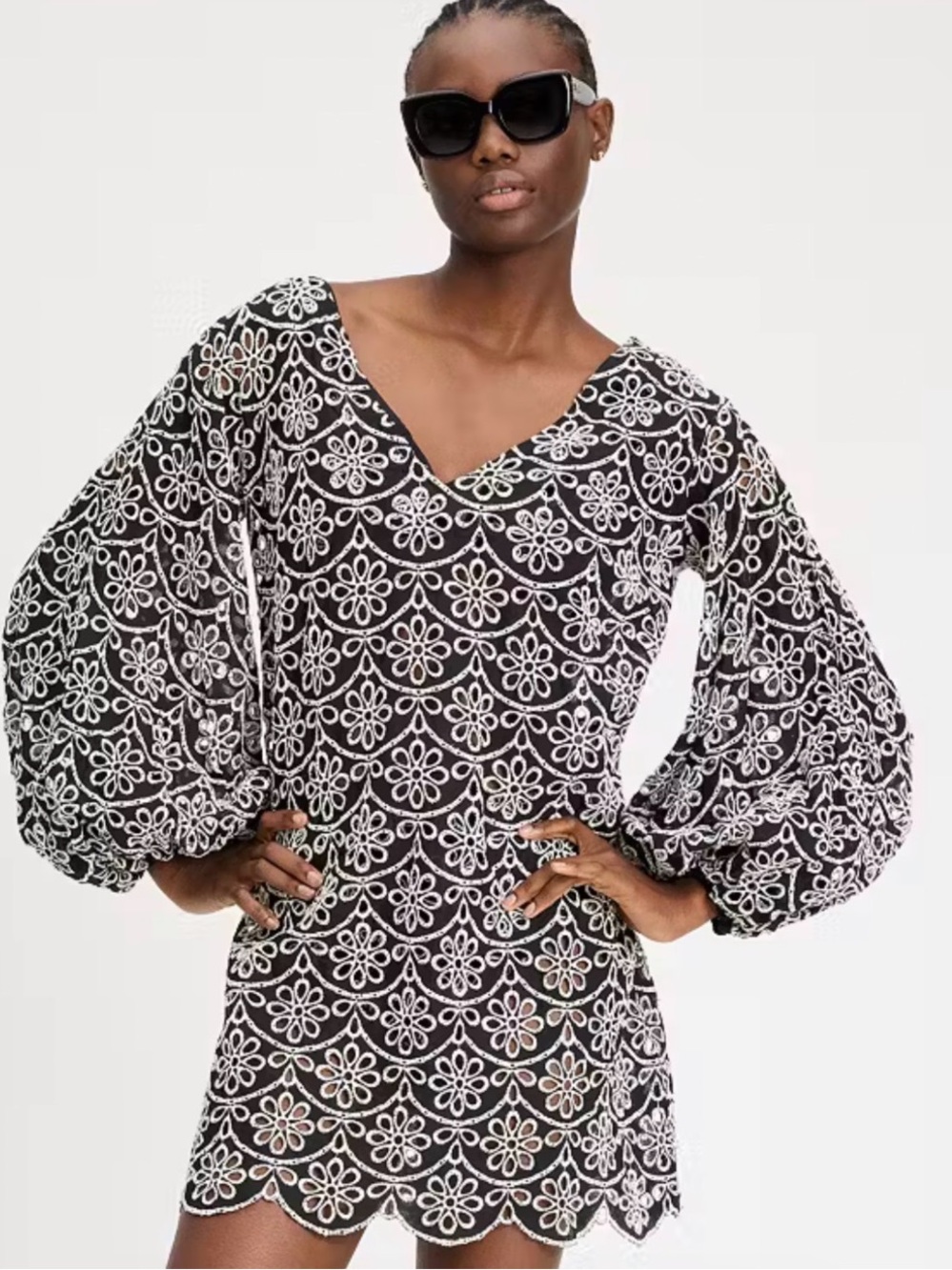 Kate Spade Eyelet Cotton Dress CoverUp Size XL NWT